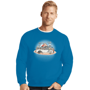 Shirts Crewneck Sweater, Unisex / Small / Sapphire Kame Dinner