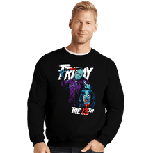 Load image into Gallery viewer, Shirts Crewneck Sweater, Unisex / Small / Black Jason NES
