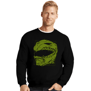 Secret_Shirts Crewneck Sweater, Unisex / Small / Black Primal Ranger
