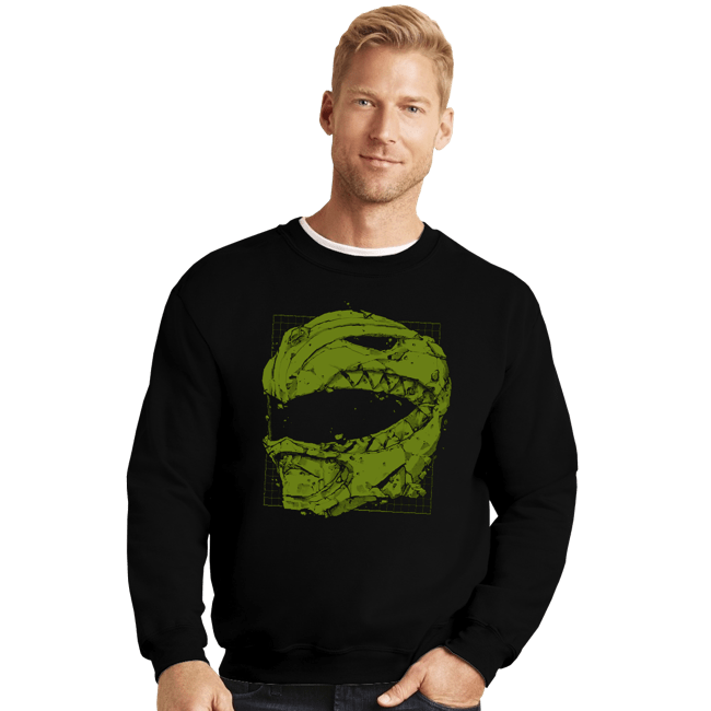 Secret_Shirts Crewneck Sweater, Unisex / Small / Black Primal Ranger