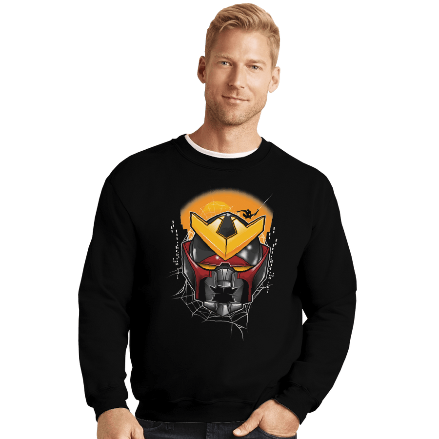 Shirts Crewneck Sweater, Unisex / Small / Black Leopardon