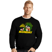 Load image into Gallery viewer, Secret_Shirts Crewneck Sweater, Unisex / Small / Black Another Manic Monday
