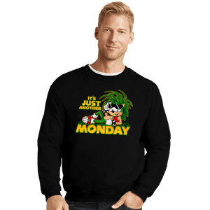 Secret_Shirts Crewneck Sweater, Unisex / Small / Black Another Manic Monday