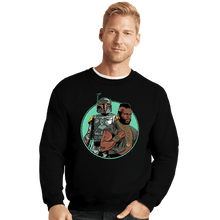 Load image into Gallery viewer, Daily_Deal_Shirts Crewneck Sweater, Unisex / Small / Black Boba T.
