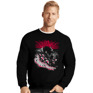 Daily_Deal_Shirts Crewneck Sweater, Unisex / Small / Black Hellsing Metal