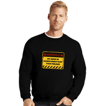 Load image into Gallery viewer, Secret_Shirts Crewneck Sweater, Unisex / Small / Black You&#39;ve Been Warned
