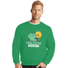 Load image into Gallery viewer, Shirts Crewneck Sweater, Unisex / Small / Irish Green Bulb Saur
