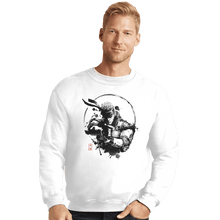 Load image into Gallery viewer, Shirts Crewneck Sweater, Unisex / Small / White The Legendary Hero
