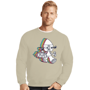 Secret_Shirts Crewneck Sweater, Unisex / Small / Sand Funkarappa