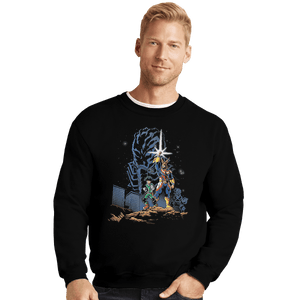 Shirts Crewneck Sweater, Unisex / Small / Black Hero Wars