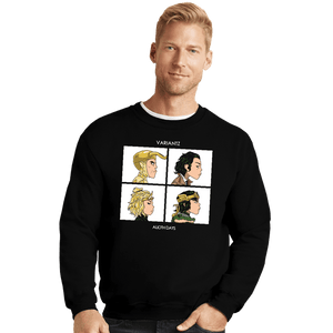 Shirts Crewneck Sweater, Unisex / Small / Black Alioth Days