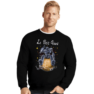 Secret_Shirts Crewneck Sweater, Unisex / Small / Black Le Petit Giant