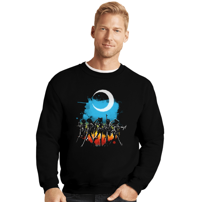 Shirts Crewneck Sweater, Unisex / Small / Black Inked Sailors
