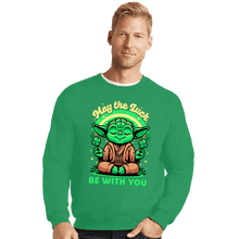Load image into Gallery viewer, Secret_Shirts Crewneck Sweater, Unisex / Small / Irish Green Luck Be With You
