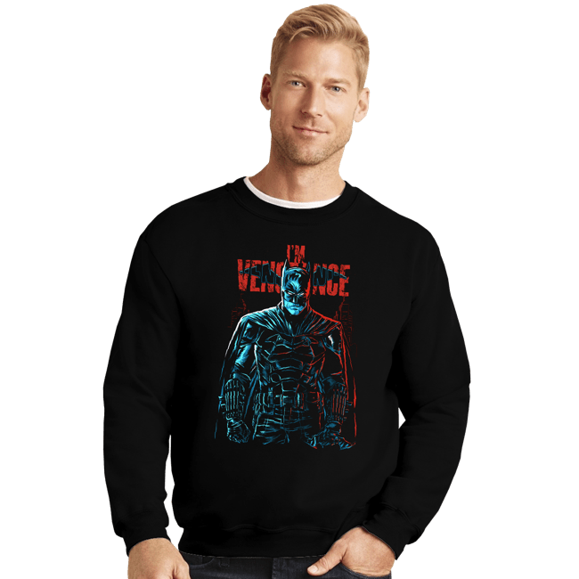 Shirts Crewneck Sweater, Unisex / Small / Black The Vengeance