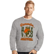 Load image into Gallery viewer, Daily_Deal_Shirts Crewneck Sweater, Unisex / Small / Sports Grey Pyre Safety
