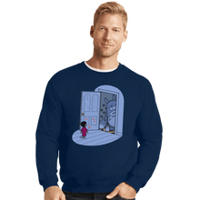 Load image into Gallery viewer, Secret_Shirts Crewneck Sweater, Unisex / Small / Navy Spirits Inc
