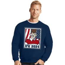 Load image into Gallery viewer, Shirts Crewneck Sweater, Unisex / Small / Navy Clone High President
