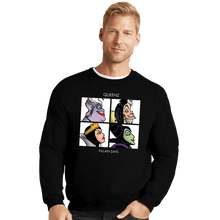 Load image into Gallery viewer, Secret_Shirts Crewneck Sweater, Unisex / Small / Black Queenz!
