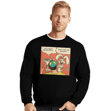 Load image into Gallery viewer, Shirts Crewneck Sweater, Unisex / Small / Black Don&#39;t Test Me
