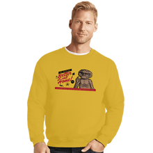 Load image into Gallery viewer, Shirts Crewneck Sweater, Unisex / Small / Gold Better Call Home
