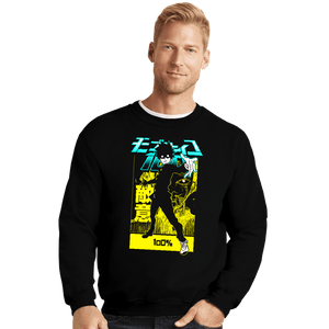 Shirts Crewneck Sweater, Unisex / Small / Black Mob 100%