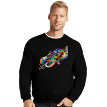 Load image into Gallery viewer, Daily_Deal_Shirts Crewneck Sweater, Unisex / Small / Black Mobius Kart

