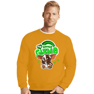Secret_Shirts Crewneck Sweater, Unisex / Small / Gold Little Gizmo!