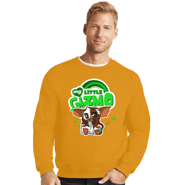 Secret_Shirts Crewneck Sweater, Unisex / Small / Gold Little Gizmo!