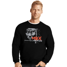 Load image into Gallery viewer, Shirts Crewneck Sweater, Unisex / Small / Black Mr. X Gonna Give It To Ya
