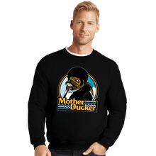 Load image into Gallery viewer, Shirts Crewneck Sweater, Unisex / Small / Black Mother Ducker
