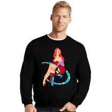 Load image into Gallery viewer, Shirts Crewneck Sweater, Unisex / Small / Black Jessica Wants the D
