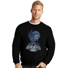 Load image into Gallery viewer, Shirts Crewneck Sweater, Unisex / Small / Black House Of Ravenclaw
