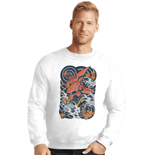 Load image into Gallery viewer, Shirts Crewneck Sweater, Unisex / Small / White Char&#39;s Counterattack
