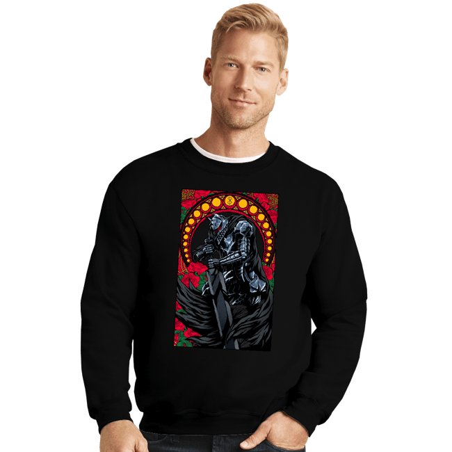 Daily_Deal_Shirts Crewneck Sweater, Unisex / Small / Black Guts X Nouveau