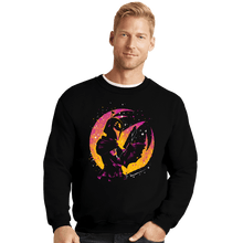 Load image into Gallery viewer, Daily_Deal_Shirts Crewneck Sweater, Unisex / Small / Black Clan Wren
