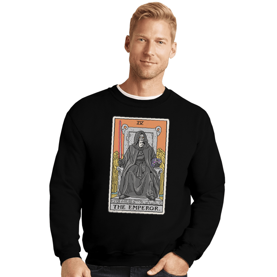 Shirts Crewneck Sweater, Unisex / Small / Black The Emperor
