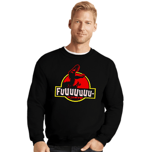 Daily_Deal_Shirts Crewneck Sweater, Unisex / Small / Black Fuuuuuuu Park