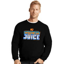Load image into Gallery viewer, Shirts Crewneck Sweater, Unisex / Small / Black No Wheezin The Juice
