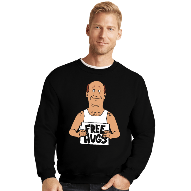 Secret_Shirts Crewneck Sweater, Unisex / Small / Black Bill Hugs