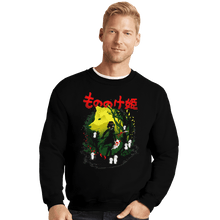 Load image into Gallery viewer, Shirts Crewneck Sweater, Unisex / Small / Black Princess Of The Forest
