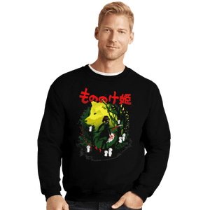 Shirts Crewneck Sweater, Unisex / Small / Black Princess Of The Forest