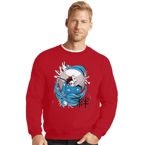 Shirts Crewneck Sweater, Unisex / Small / Red Bonds