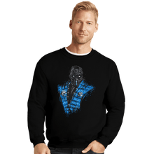Load image into Gallery viewer, Shirts Crewneck Sweater, Unisex / Small / Black Mortal Ice
