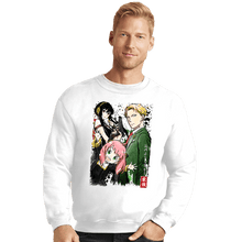 Load image into Gallery viewer, Secret_Shirts Crewneck Sweater, Unisex / Small / White Forger Family
