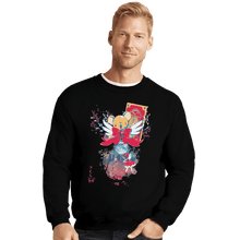 Load image into Gallery viewer, Shirts Crewneck Sweater, Unisex / Small / Black Sakura Spring
