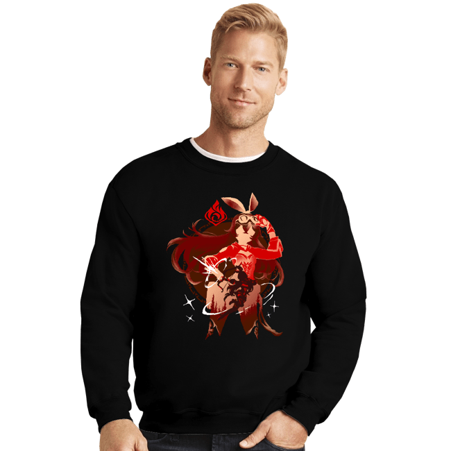 Shirts Crewneck Sweater, Unisex / Small / Black Gliding Champion Amber