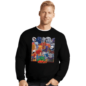 Shirts Crewneck Sweater, Unisex / Small / Black Good Vs. Evil