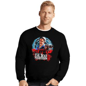 Shirts Crewneck Sweater, Unisex / Small / Black Evil Dead Possession II