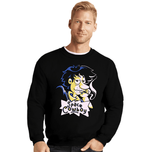 Daily_Deal_Shirts Crewneck Sweater, Unisex / Small / Black Stu Spiegel